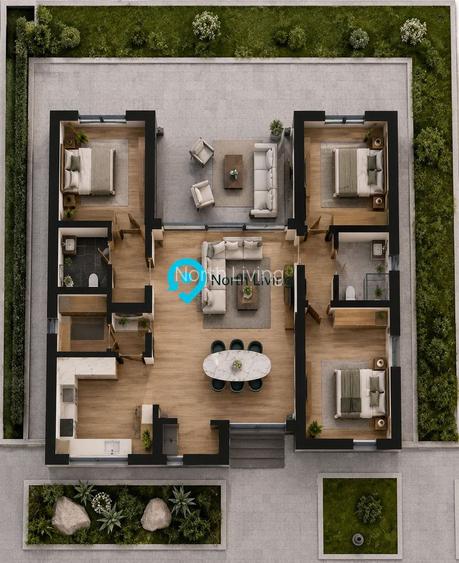 Proiect Inedit |Casa singulara model U
