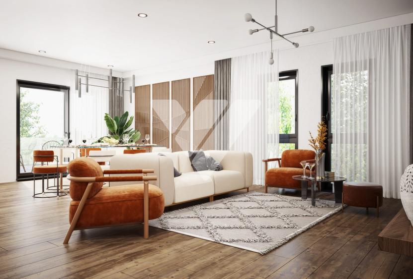 Casă individuală noua premium 5 camere, teren 561 mp Cisnadie Sibiu