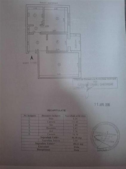 Apartament 2 camere Dacia