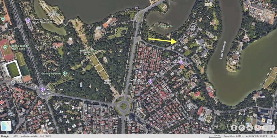 Primăverii-Parcul Bordei, CUT 2,5 fara PUD