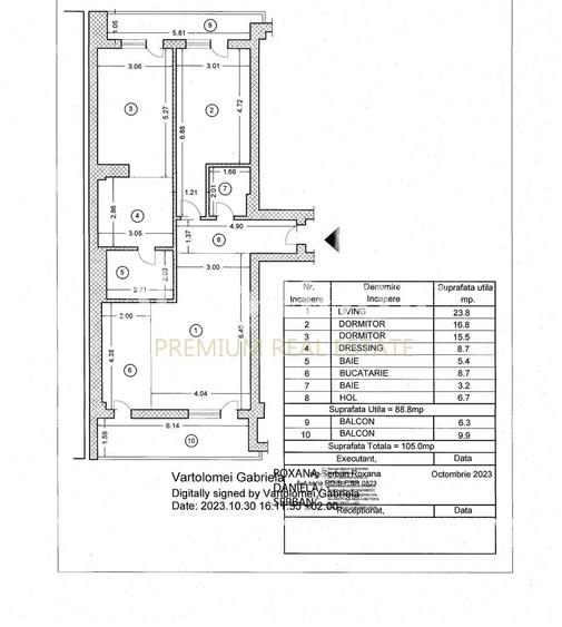 Apartament NOU de 3 camere Residence 5