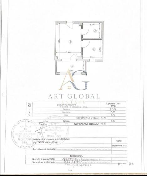 Apartament Tip Studio 2 Camere Militari Residence Ilie Petre 86 - 10