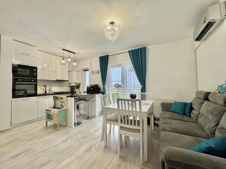 Apartament 3 camere - Etaj 2 - Bloc cu lift