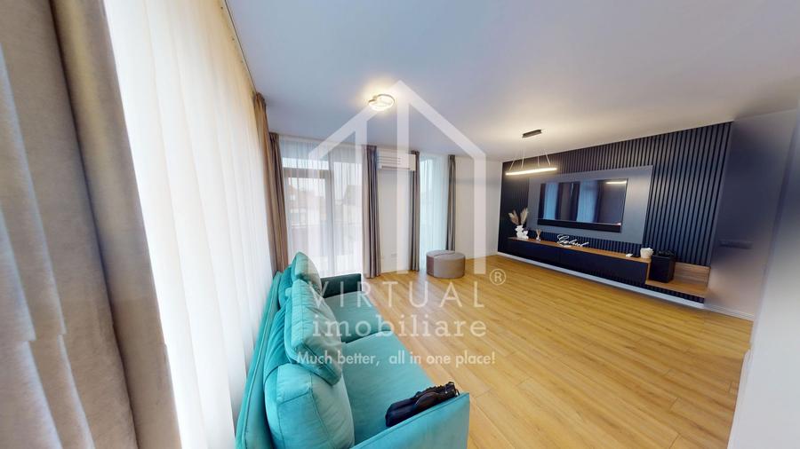 Apartament cu 3 camere, 83mp utili+balcoane, 2 bai, parcare, Selimbar