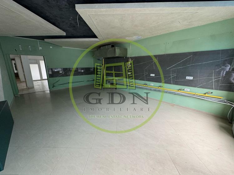 Spatiu comercial, 233mp, D+P, 6 incaperi, cartier Brazda, zona Amaradia