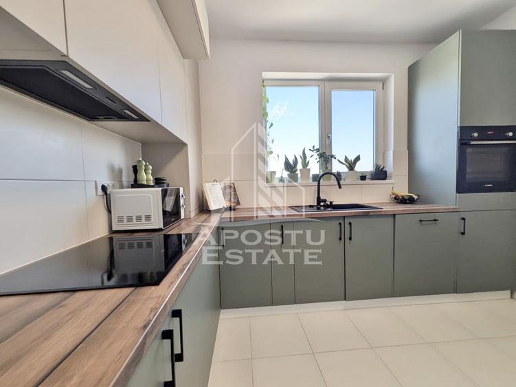 Duplex cu 4 camere si 2 bai complet mobilat si utilat in Giroc.