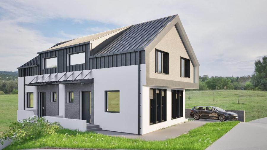 0% Comision! Casa noua- cuplata, S+P+M+(Pod), Dambul Rotund