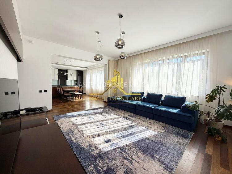 3 camere, ultrafinisat, mobilat lux, terasa, parcare, Andrei Muresanu