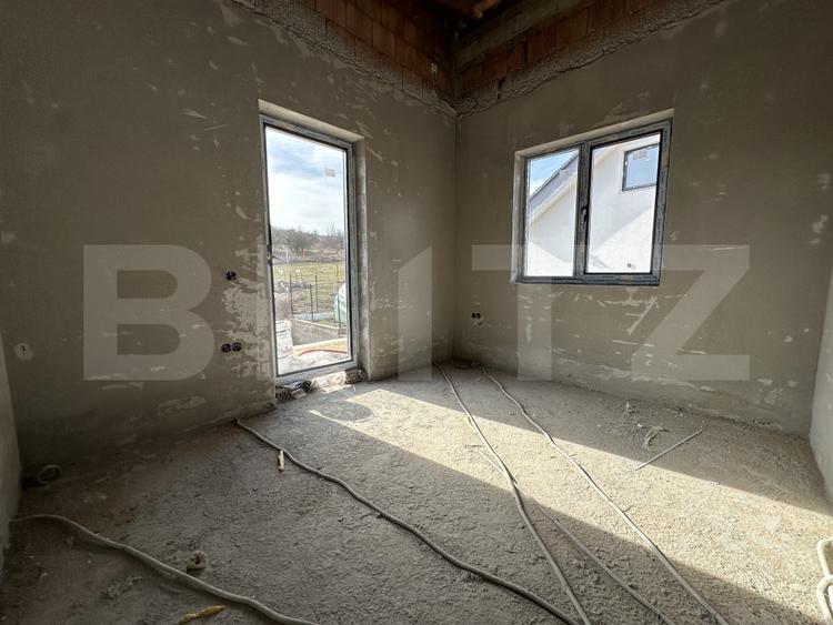Casă individuală în ansamblu privat 120 mp utili, 600 mp teren, Baciu
