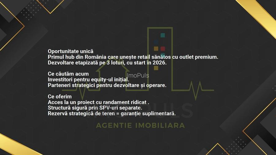 Teren pentru parc industrial. 28 Euro/ Mp. Acces direct la centura - 13