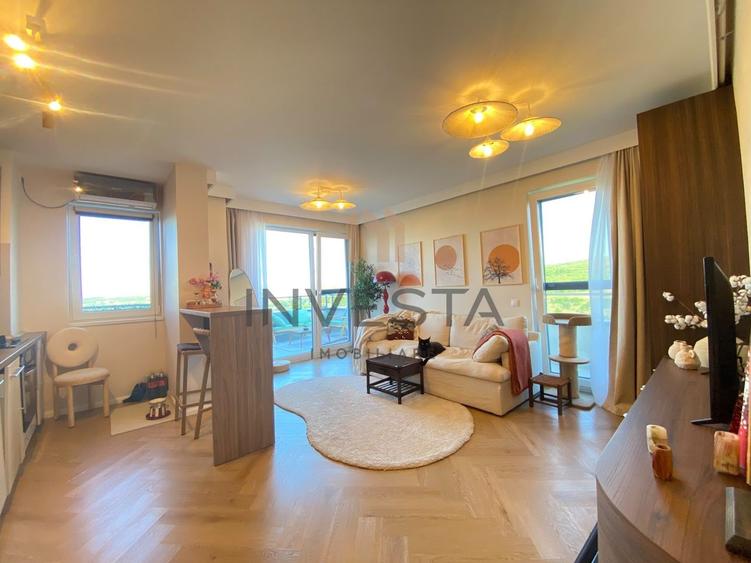 Apartament cu 2 camere, vedere panoramica, Grand Park Residence