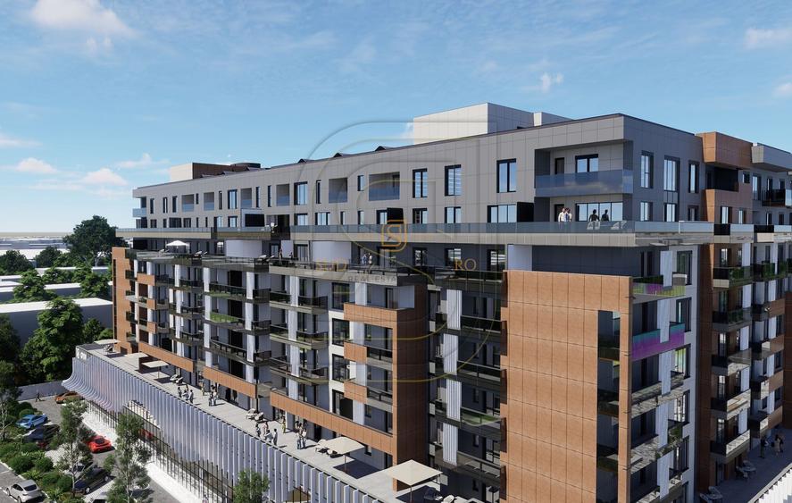 Garsoniera moderna cu terasa generoasa de vanzare - acces facil metrou