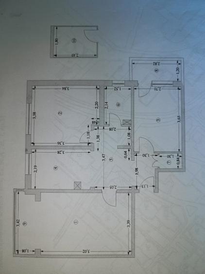 Apartament de vanzare 3 camere.