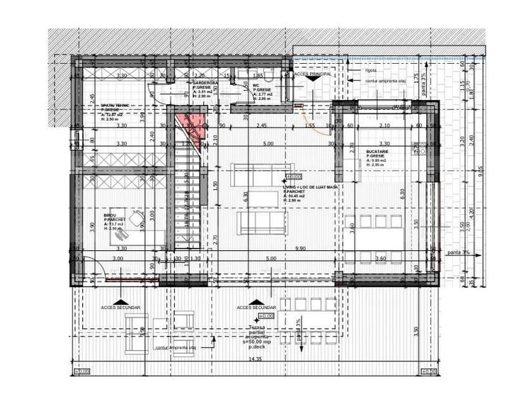 Proiect exclusivist in stil scandinav cu privelisti superbe in Popești-Deal