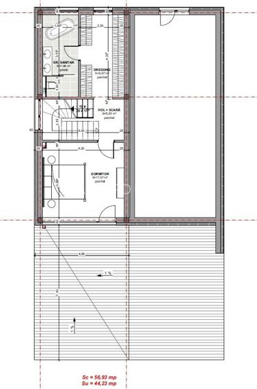 Duplex modern, tehnologie smart, zona Voroneț, terasa panoramica cu view superb - 15