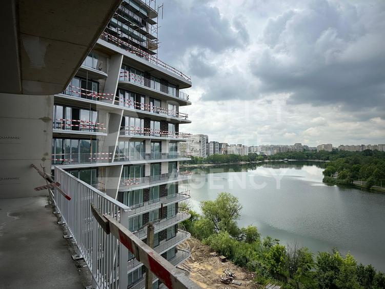 Apartament cu vedere spre lac,  50 mp, comision 0%