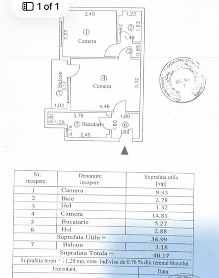 Apartament 2 camere confort 2 sporit, Viziru 1, parter. - 2