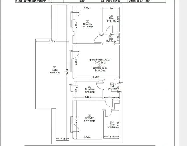 MUTARE IMEDIATA| PENTHOUSE 3 camere| METROU la 3 minute Nicolae Telcu - 6
