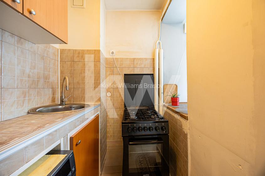 Garsonieră renovată | Complet mobilată | Zona Tractorul - comision 0%! - 5