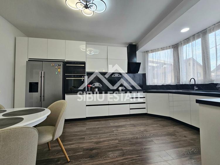 Casa 5 camere Sibiu complet dotata, imobil ca nou