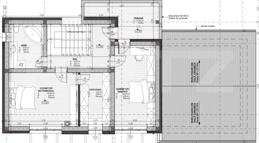 Teren autorizat pentru constructia unei case individuale, utilitati, Cluj Stolna - 2