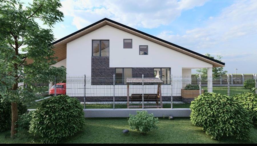 Teren Balotesti Nord Bucharest lot 440 mp cu proiect casa P+1. Investitie.