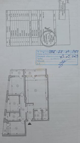 Apartament 3 camere Timpuri Noi / 2015 / Parcare