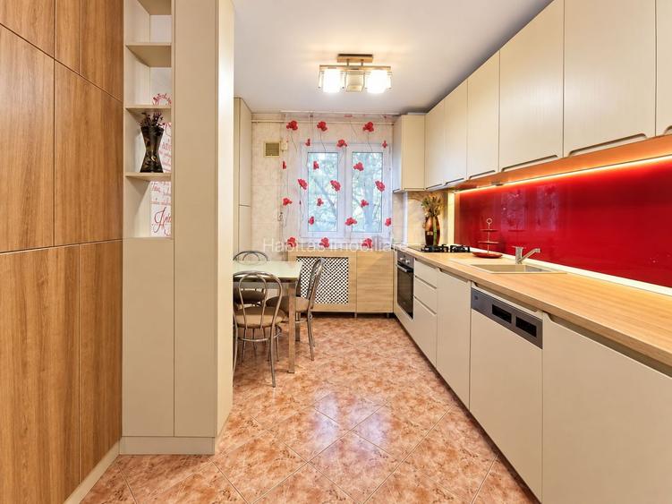 Apartament 3 camere, etaj 3 din 4, mobilat | utilat, zona P-ta Hermes - 10