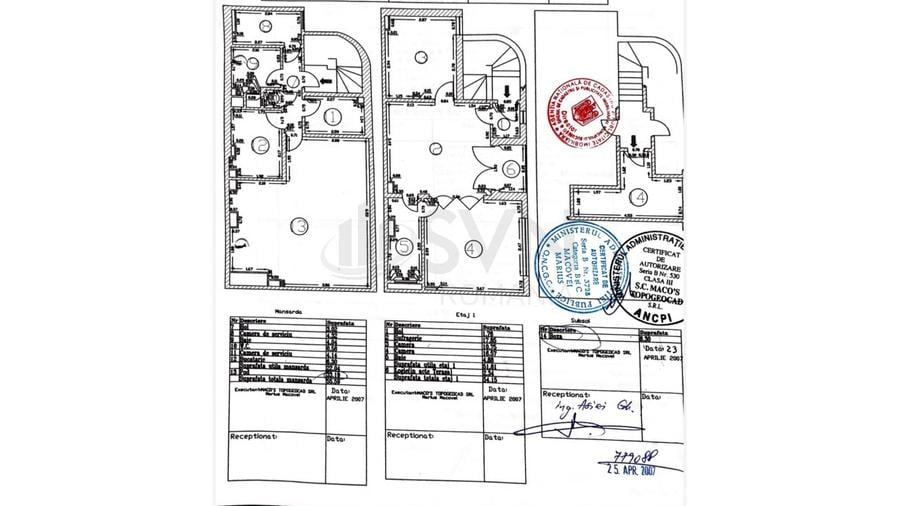 REA1023468 Apartament 5 camere I Duplex I Armeneasca I Cladire interbelica I De