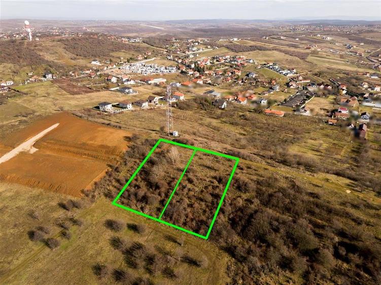 RECO Teren intravilan- panorama asupra orasului -str. Caisilor