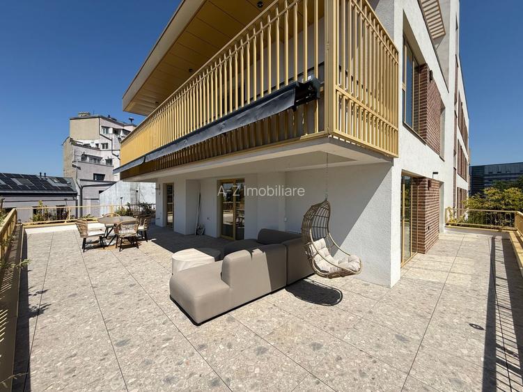 Apartament zona Unirii | 3 cam | Mobilat Lux | Terasa Superba - 150 mp | Parcare