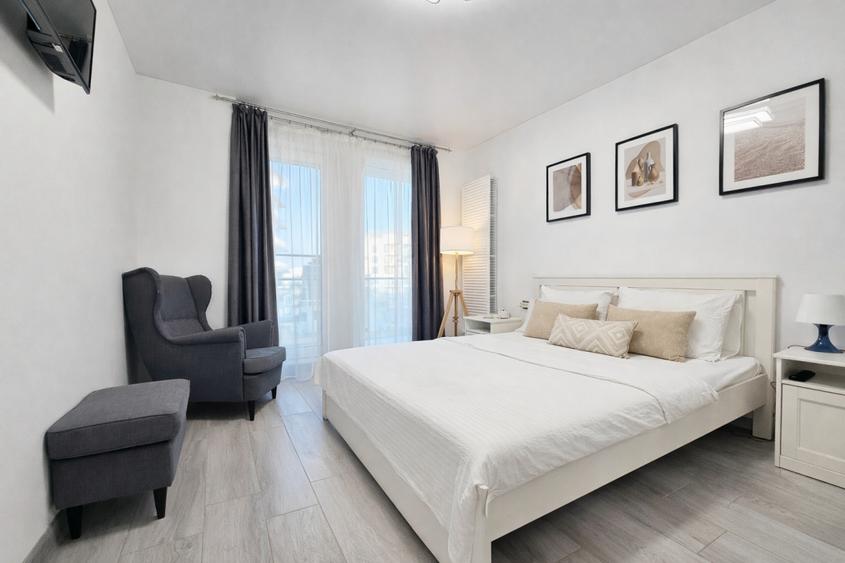 Apartament in rezidenta cu restaurant, piscina si loc de joaca