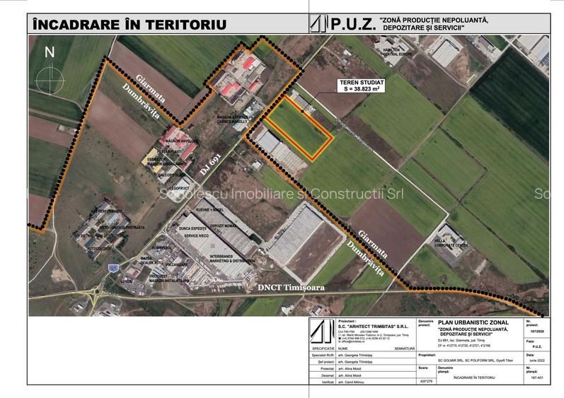 Parcele Industriale DN691 Giarmata | Utilități Incluse - 5