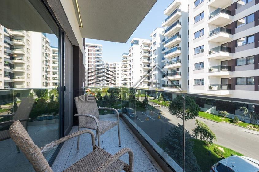 4City North | Apartament exclusivist | Vedere spre curtea interioara | LUX