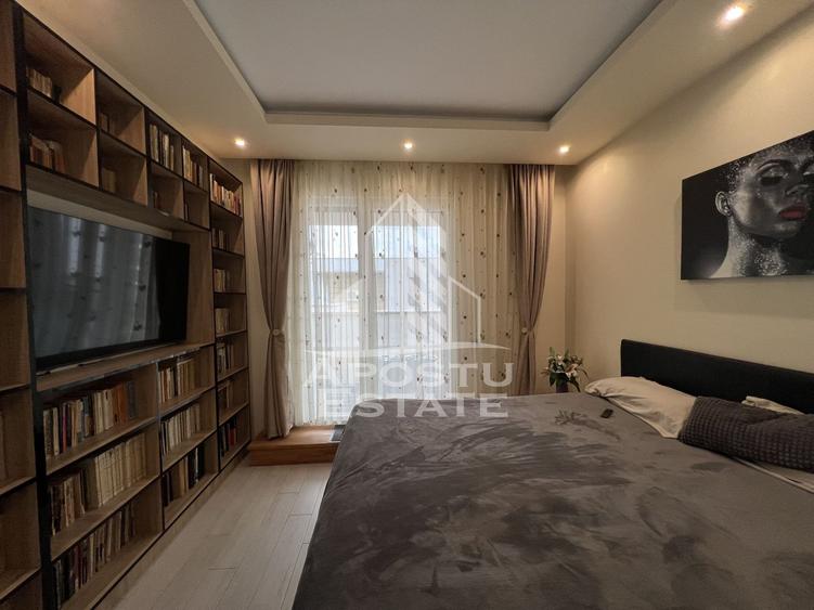 De vanzare penthouse 3 camere, mobilat modern zona Aradului Timisoara