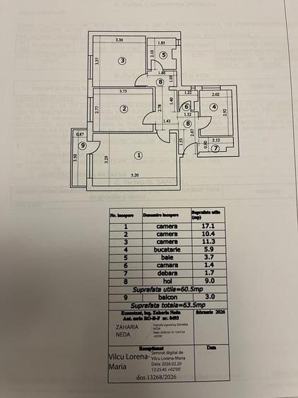 3 camere Tineretului, necesita renovare totală