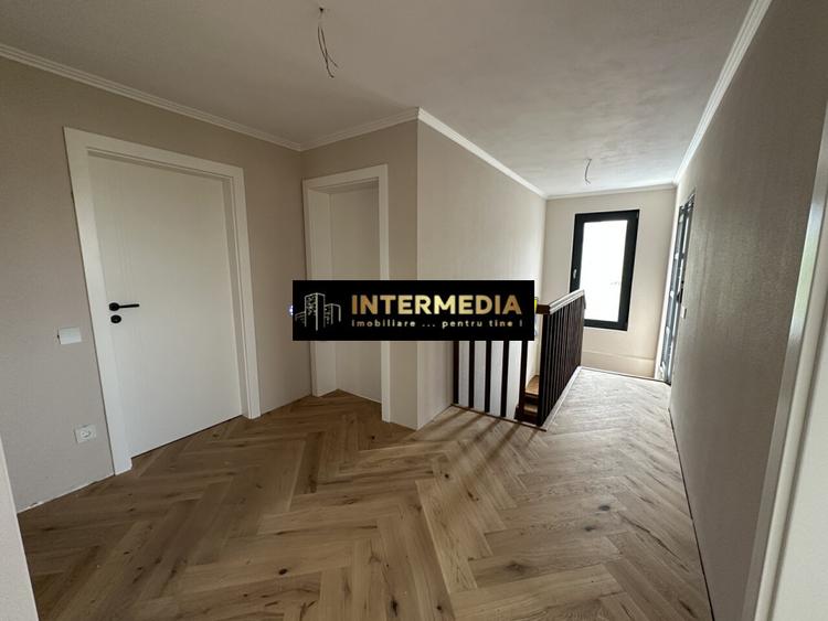 Casa Noua P+1 550 mp teren 3 bai 4 dormitoare Garaj Finisata intern mobila buc