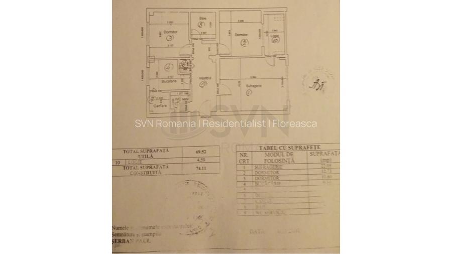 REA1026971 Apartament 3 camere l Calea Calarasilor l Metrou Piata Muncii