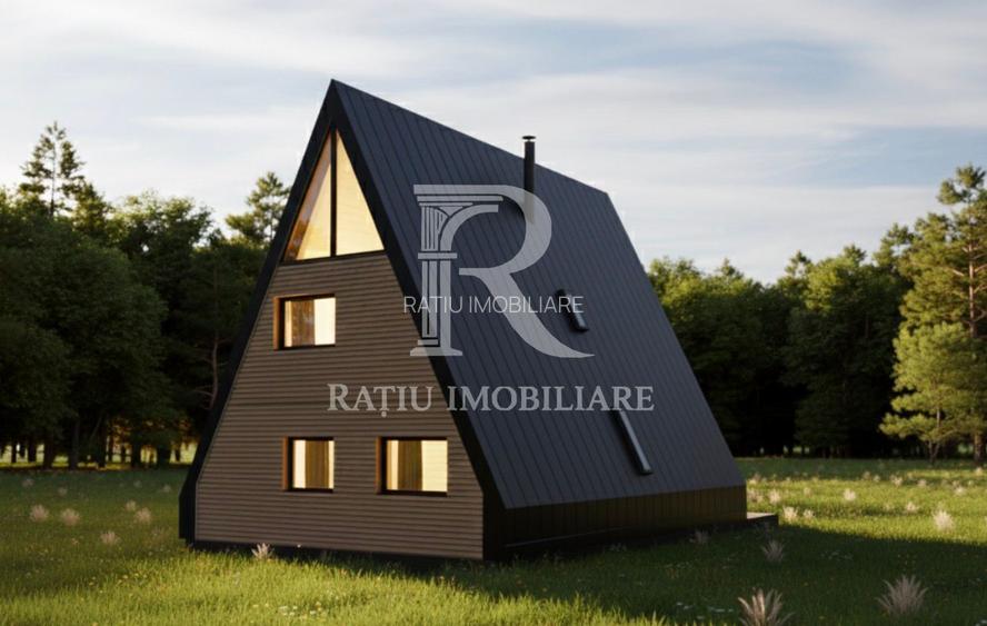 Structură A Frame modernă pentru case premium și Airbnb - 3 cam - 21