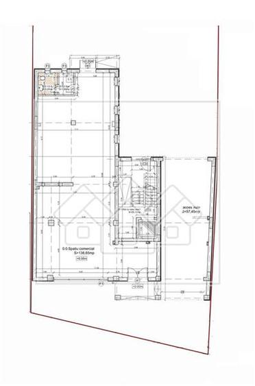 Spatiu comercial - imobil nou - 144 mp utili - Turnisor
