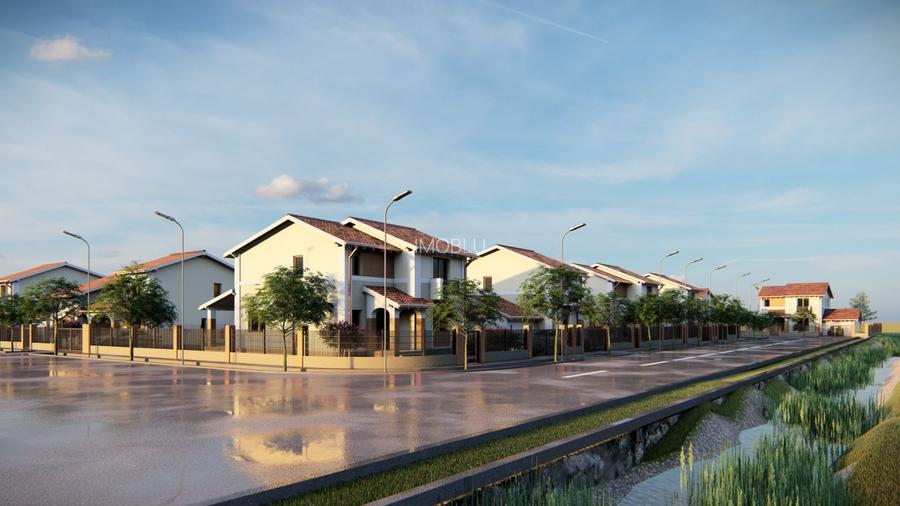 Casă individuală, P+1, 126mp, garaj, 589mp teren, Cartierul Primaverii - 11