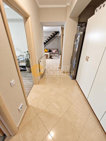 3 camere - mobilat & utilat - 77mp - tip DUPLEX