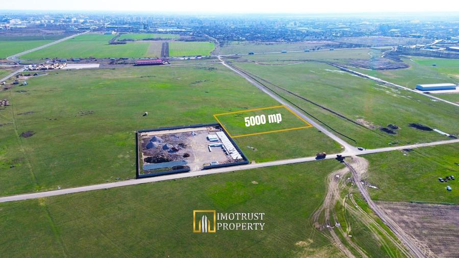 Teren logistic de vânzare 5.000 mp – acces Centura Arad | PUZ aprobat
