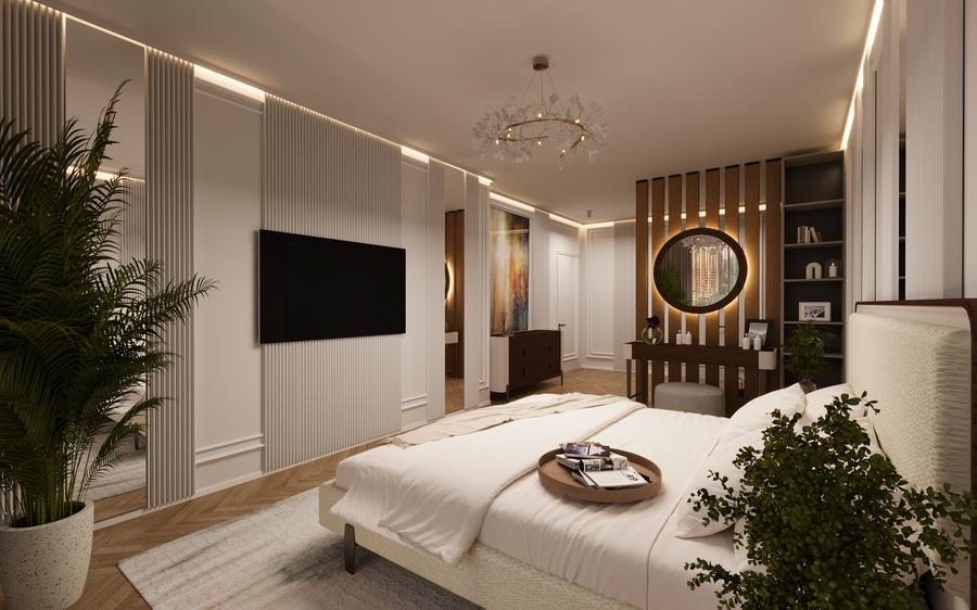 Rafinament contemporan in Domenii. Apartament 4 camere. Dubla vedere.