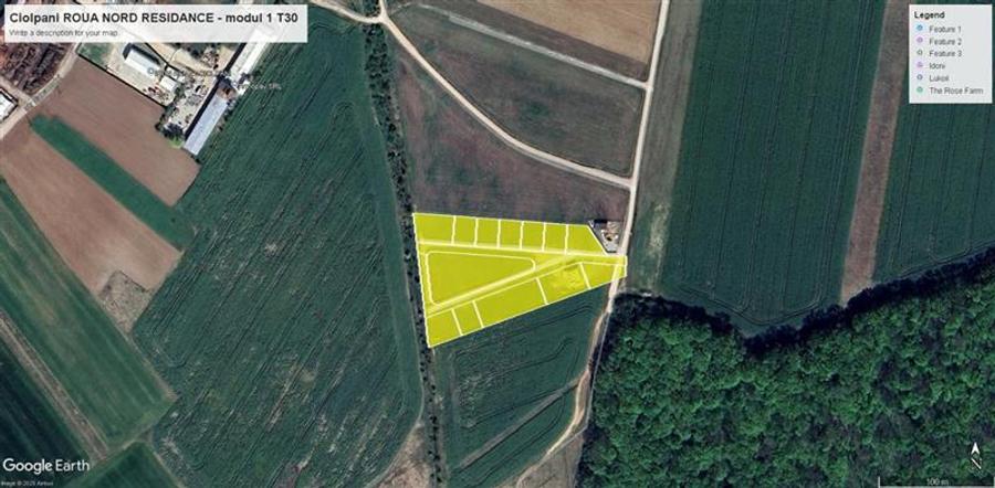 Vanzare teren Snagov - Ciolpani, 510mp, AC, utilitati