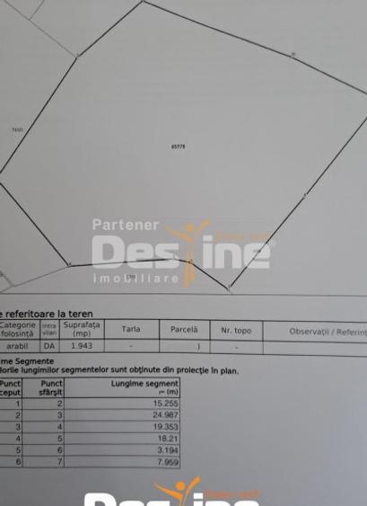 Cornesti, Miroslava, Teren 1943 mp, 89.378 euro