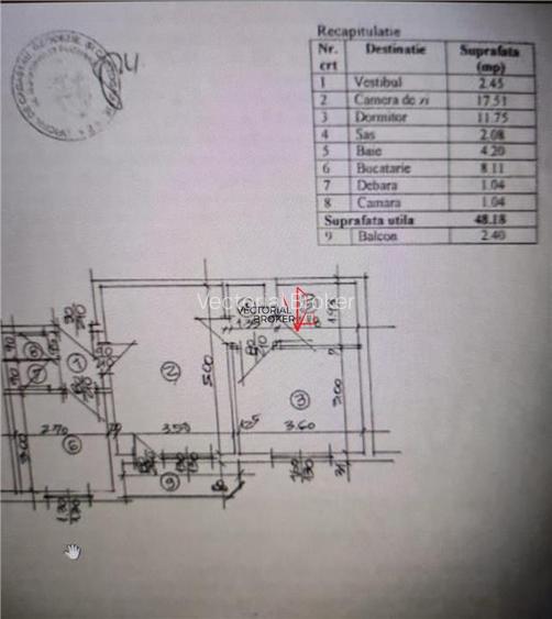 Apartament renovat,etaj 3/8 in bloc stradal Calea Mosilor Bd Carol - 13