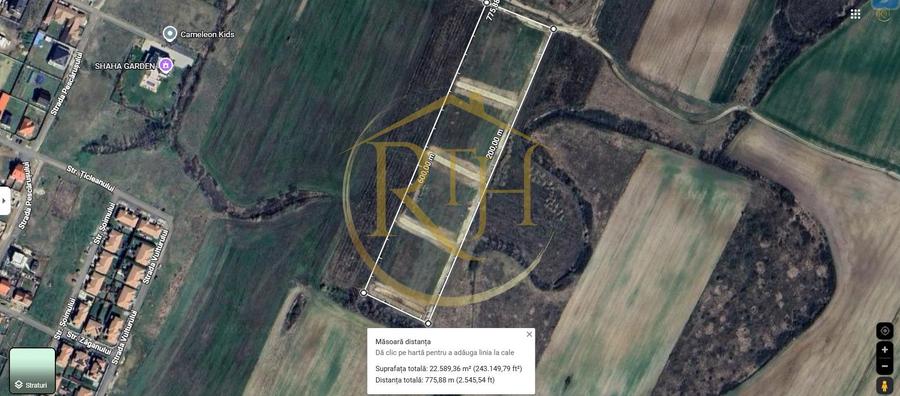 De vanzare parcele teren intravilan in Urseni pentru constructii rezidentiale.