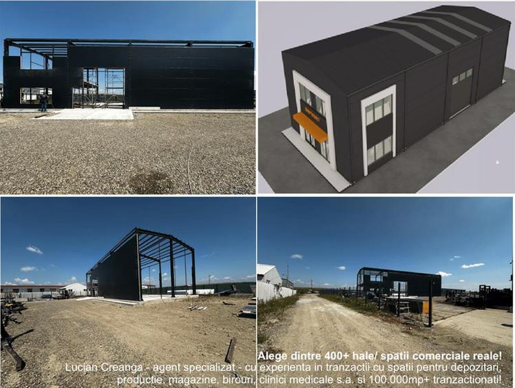 Hala/ showroom nou, sos. Iasi - Tomesti, 281mp