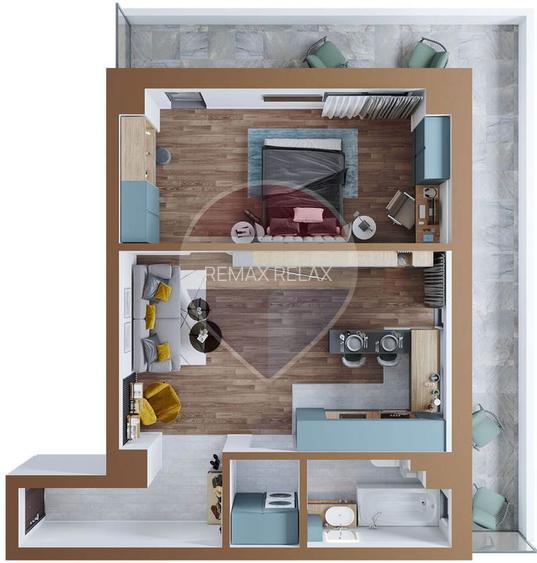 APARTAMENT 2 CAMERE - COPOU GARDEN RESIDENCE - 10